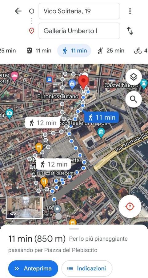 Palizzi'S Home Behind Plebiscite Square Naples Extérieur photo